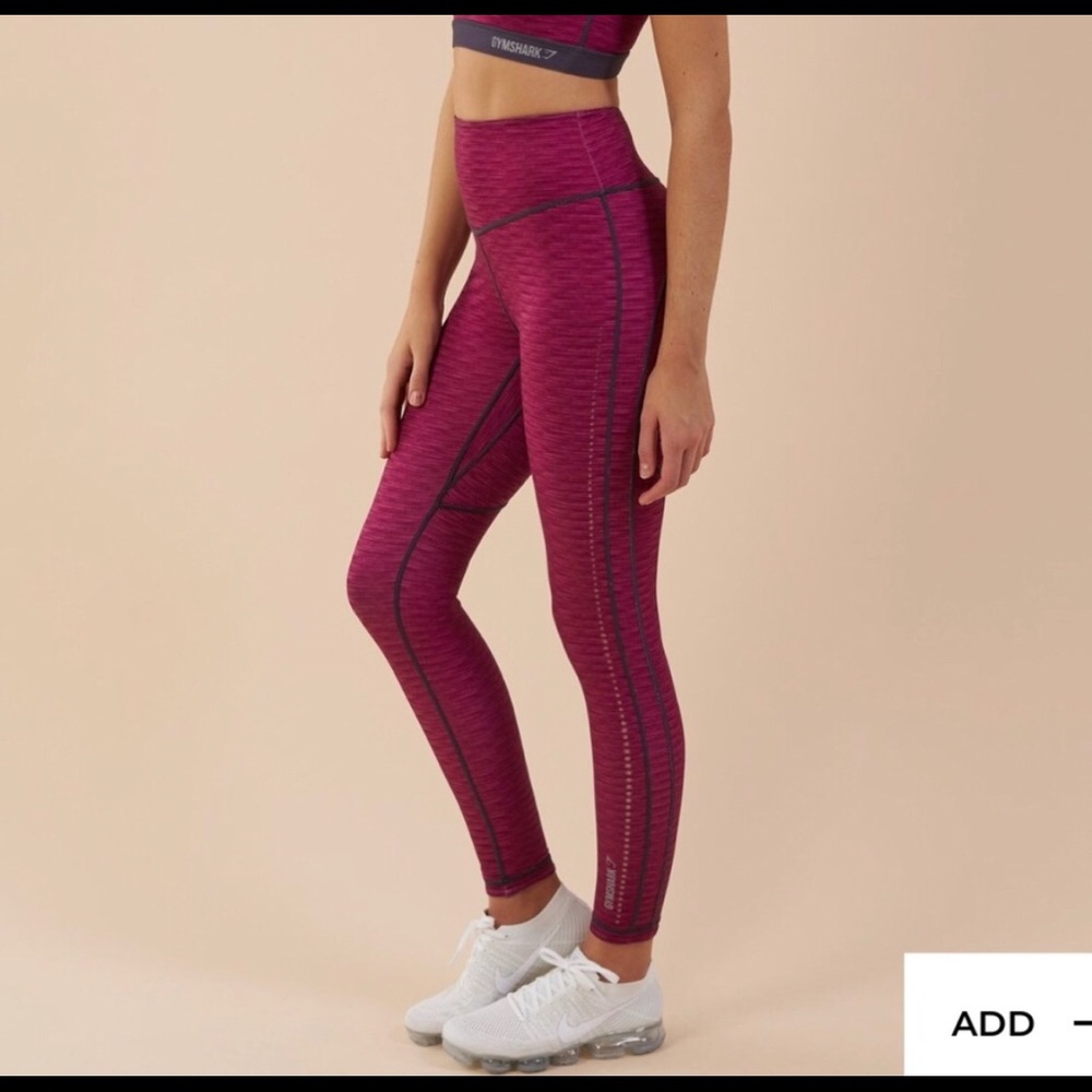 Gymshark reversible leggings- slightly used